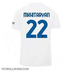 Inter Milan Henrikh Mkhitaryan #22 Replika Bortatröja 2023-24 Kortärmad